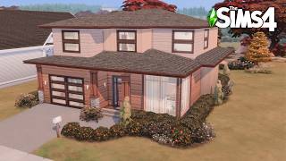 🏡Building a Stunning Prairie Style Family Home in The Sims 4 [upl. by Feerahs368]