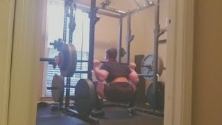 390lb 1769kg bottomed out long paused squat [upl. by Driscoll694]