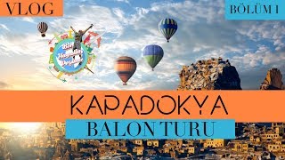 Kapadokyada Balon Turu Nasıl Yapılır [upl. by Annauqaj]