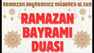 Ramazan Bayramı Duası YENİ 2024  دعاءعيد الفطر المبارك  Eid alFitr Prayer [upl. by Wyatan572]