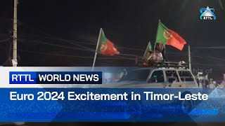 Euro 2024 Excitement in TimorLeste [upl. by Gretel]