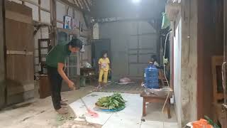 Persiapan masak urap sayur daun singkong [upl. by Hooker816]