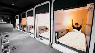 3 Days inside Japan’s Luxury Capsule Hotel  The First Cabin Tokyo 🇯🇵 [upl. by Alan889]