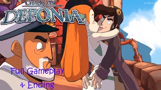 Chaos on Deponia  Full Gameplay Walkthrough amp Ending [upl. by Assisi]