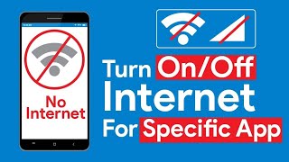 How to Turn Off internet for a Specific App  Cut internet Access of Any App [upl. by Tur777]