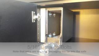 Installing Fort Knox PB4 Safe in an Apartment [upl. by Werdn]