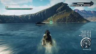 Just Cause 4  Boat stunt with map at Abundancia Prospero Balistica [upl. by Thorny455]