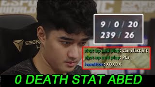 ABED 0 DEATH STAT MIDLANE DOTA 2 [upl. by Kayla533]