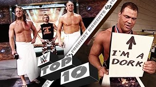 WWE’s Funniest Moments – WWE Top 10 [upl. by Zetnod182]