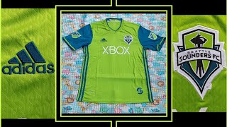 163 DETAIL JERSEY SEATTLE SOUNDERS HOME 1617 GRADE ORI  FANS VERSION 🟢 [upl. by Lorna]