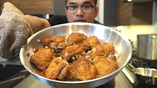 CRISPY PAN FRIED CHICKEN RECIPE [upl. by Islean953]