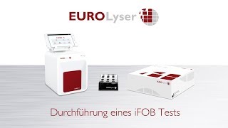 Durchführung eines iFOB Tests auf dem Eurolyser CUBES [upl. by Mayfield]