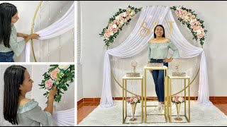 Como hacer una decoración para Boda – Wedding Decor 👰🤵 [upl. by Arihay]