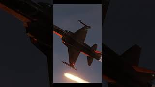 DCS F5E Tiger II  Flares over NTTR dcs shorts dcsworldgameplay dcsworld aviation usnavy [upl. by Guthrie]