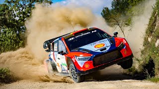 The Best of WRC Rally 2024  Compilation Performance Hyundai Toyota Ford Puma Gravel amp Tarmac [upl. by Romeu426]