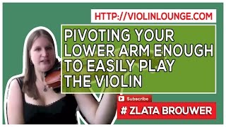 What if You Cant Rotate Your ArmWristHand Enough to Play Violin [upl. by Nereids]