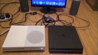 What Happens When you play a Xbox One Disc on a PS4 Slim Console [upl. by Anetsirk]