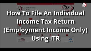 How to File Tax Returns by Individuals with employment income only using the prepopulated Income [upl. by Shultz301]