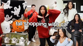 FALL SHOPPING WITH CAL  Fall Meal Prepping [upl. by Plunkett]