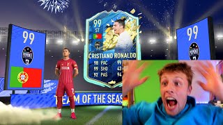 I GOT 99 TOTS RONALDO IN A PACK  FIFA 20 [upl. by Eden]