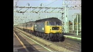 Trains In The 1990s Nuneaton Drags amp Diversions October 1991 [upl. by Dillon]