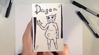 DAGON by HP LOVECRAFT  TalesofTim Story Art and Reading [upl. by Ablem]