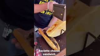 Raclette cheese sandwich [upl. by Yecram]