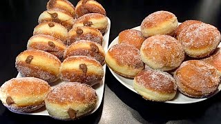 Recette de DÉLICIEUX BEIGNETS au NUTELLA 🍩 [upl. by Nyrac577]