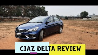 Ciaz Delta 2019 Model Review After 21000 KM  Mileage Pricing  Exterior Interior [upl. by Crisey]