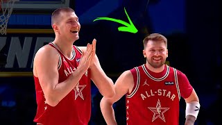 How Jokic amp Doncic STOLE THE SHOW At The All Star Game [upl. by Netti683]