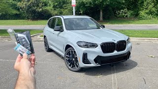 2024 BMW X3 M40i Start Up Exhaust Test Drive Walkaround POV and Review [upl. by Lapo731]