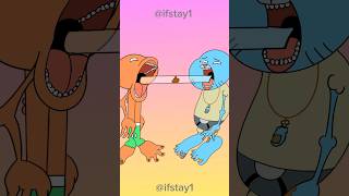 Gumball VS Darwin challenge memes viralvideo theamazingworldofgumball shorts [upl. by Rianon]