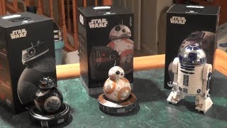 Star Wars Sphero R2D2BB9EBB8 Comparison amp Review [upl. by Solberg]