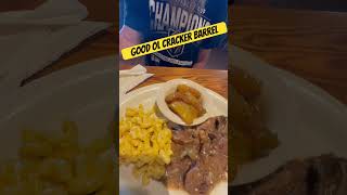 CRACKER BARREL IS ALWAYS GOOD countrymusic youtube [upl. by Minnnie]