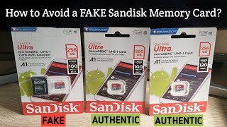 FAKE vs Original Sandisk Memory Card  How to tell the difference  Gadgets of Infinity [upl. by Elstan811]