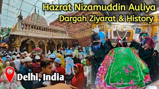 Hazrat Nizamuddin Auliya Ki Life Journey  Dargah Ziyarat amp History  Delhi India [upl. by Hecklau]