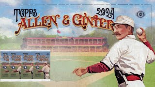 The final packs of our 2024 Allen and Ginter Hobby box [upl. by Akinorev]