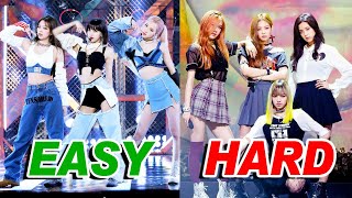 EASY to HARDEST BLACKPINK DANCES  2020 [upl. by Ynobe]