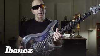 Ibanez JS1CR30 Chrome Boy  Joe Satriani Signature Guitar [upl. by Roxi580]