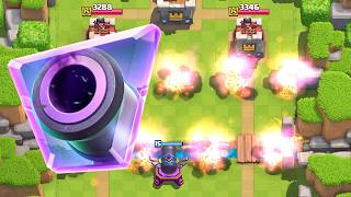 NEW CANNON EVOLUTION IN CLASH ROYALE [upl. by Haman952]