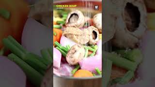 Chicken Soup  How To Make Chicken Soup  Soup Recipe  The Bombay Chef  Varun Inamdar  shorts [upl. by Enibas]