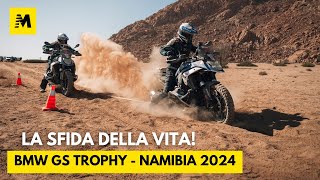 BMW GS Trophy in Namibia in gara nel deserto con la R1300GS La nostra avventura [upl. by Maddi]