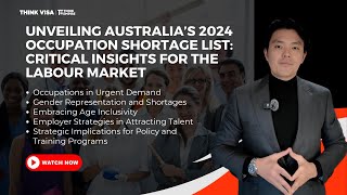 Unveiling Australia’s 2024 Occupation Shortage List Critical Insights for the Labour Market [upl. by Yahsed]