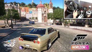 Drifting a Skyline R32 in Forza Horizon 5 [upl. by Tiffanle567]