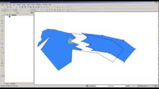 Using Snapping While Moving a Polygon in QGIS 19 [upl. by Fen]