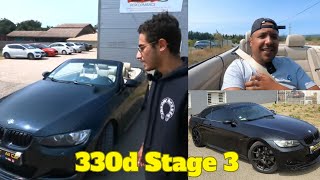 330D Stage 3 E93 Un Cabriolet Diesel Qui Arrache [upl. by Spoor]