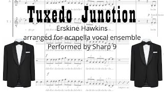 Tuxedo Junction for acapella vocals  Score Video MuseScore [upl. by Erreit]