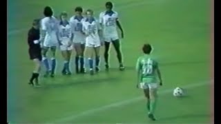 Marseille 35 ASSE  3e journée de D1 19791980 [upl. by Ahsinrat]