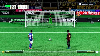 EA FC25  Bengaluru FC Vs Hyderabad FC Penalty Shootout  ISL Indian Super league [upl. by Laverna]