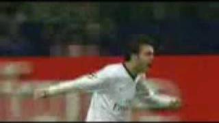 fabregas vs milan amazing goal [upl. by Cristie306]